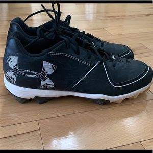 Under Armour Glyde RM Womens Softball Cleats Black